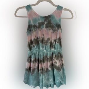 Melrose and Market Romper Size Medium (8/10) Tiedye